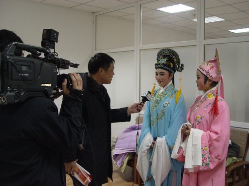 江苏教育电视台采访