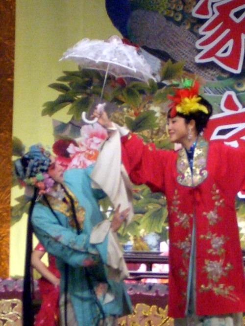 赵群反串雪雁  唱了一大段评剧